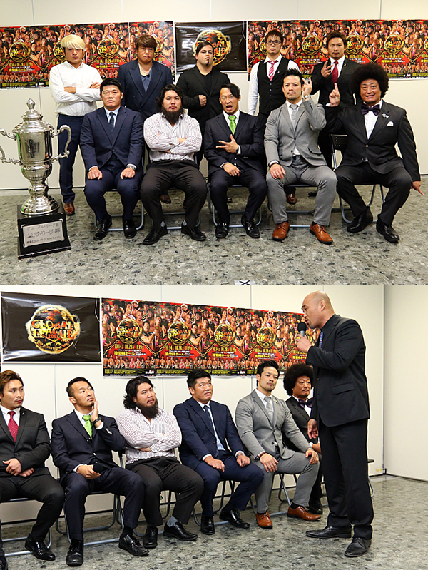 ノア内で思惑交錯 外敵勢で唯一出席の長井は大荒れ 『グローバル・リーグ戦2017』直前会見
