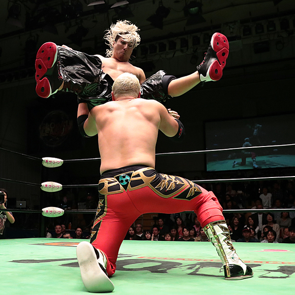 ジュニア奪回へHAYATAが鼓太郎直接ピン まさかのマイクで「大阪でも同じや!」