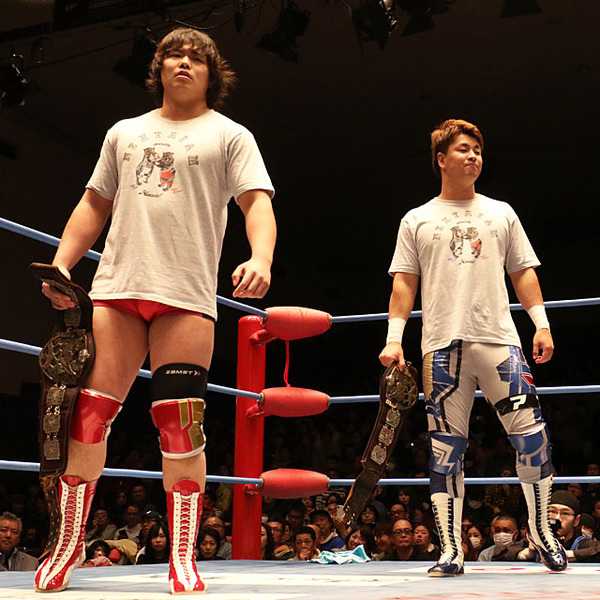 2・7後楽園でアジアタッグV4戦決定、ノムヤギが同世代の外敵挑戦者を募集
