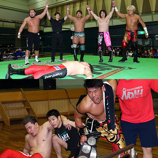 石井&岩崎のGHCジュニアタッグ挑戦が決定的に 熊野直接ピンで王者組も承諾
