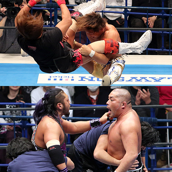 内藤に実力行使、飯伏がMSGでIC挑戦へ 石井とEVILに遺恨発生