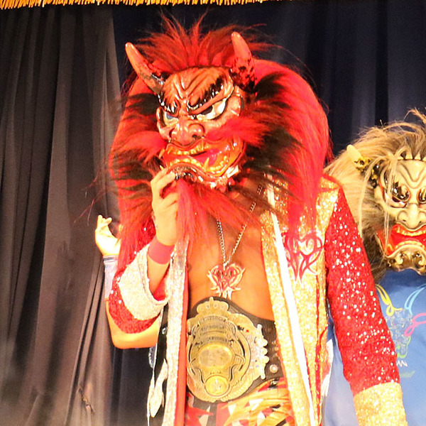 メキシコ帰りの宮原が神楽面で登場、快勝締め、久々海外遠征で決意「日本を制する」
