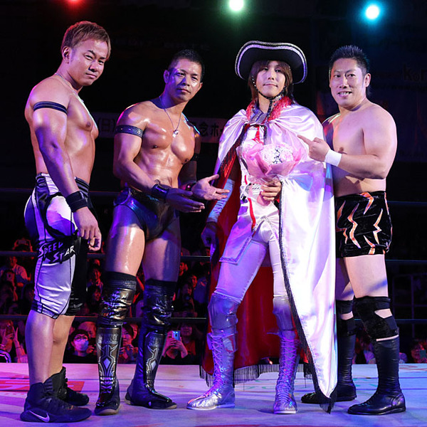 森が9年ぶりに一夜限りの復帰 元盟友・菅原に奮戦も「この場を守り続けることに身を捧げたい」 岸和田、ダークサイドハルクも登場