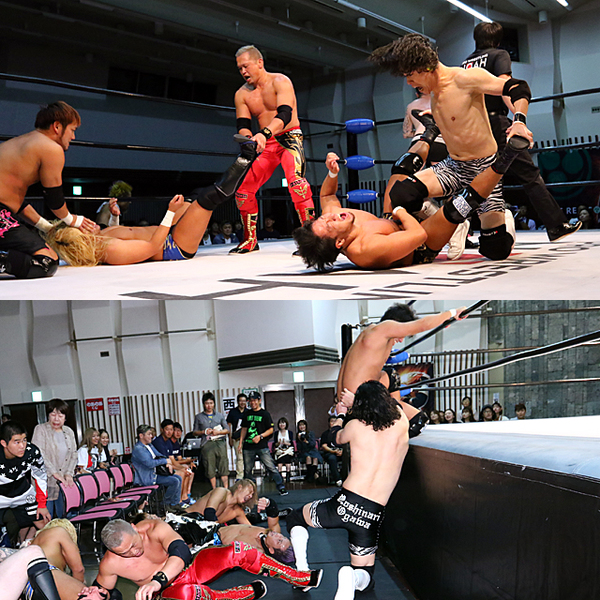 小川再びリングアウトで先制 Jrタッグ戦リマッチへ“RATEL'S優遇&ジュニア軽視"に苦言