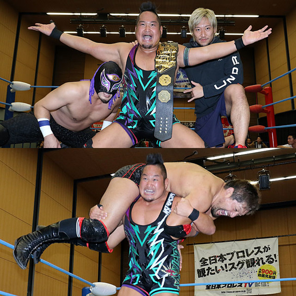 世界タッグ前哨戦幕開け 入江が石川眼前で豪快勝利、イザナギは暴走大巨人の空中分解を予言
