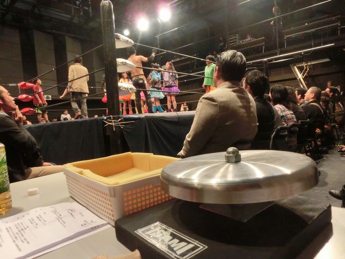プロレスのリングアナウンサーやってみた【多重ロマンチック的ぼくらのプロレス】