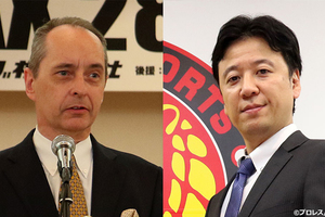大阪城ホールの天井から落下?! 新社長は身長185cmのイケメン!さらばメイ社長!新日本プロレス、大張克己新社長体制へ!